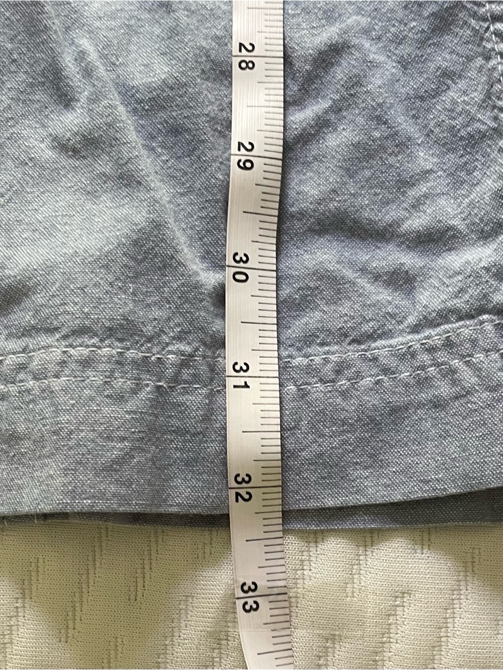 Vintage ChausSport Chambray Side-Buttons Maxi Skirt Size S - Picture 10 of 12